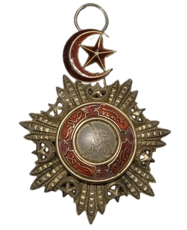 TURKEY ORDER OF MEDJIDIE (MECIDIYE), SILVER CROSS, 5TH CLASS Παράσημα - Στρατιωτικά μετάλλια - Τάγματα αριστείας
